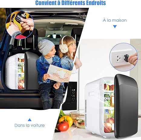 Mini Refroidisseur Portable : Fraîcheur Instantanée Où Que Vous Soyez !